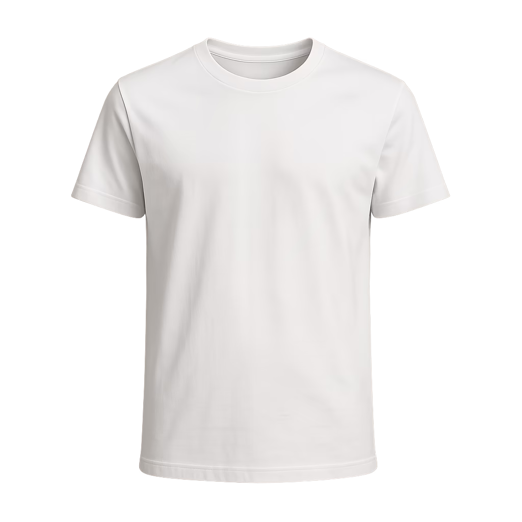 Klassisk T-shirt med rund hals