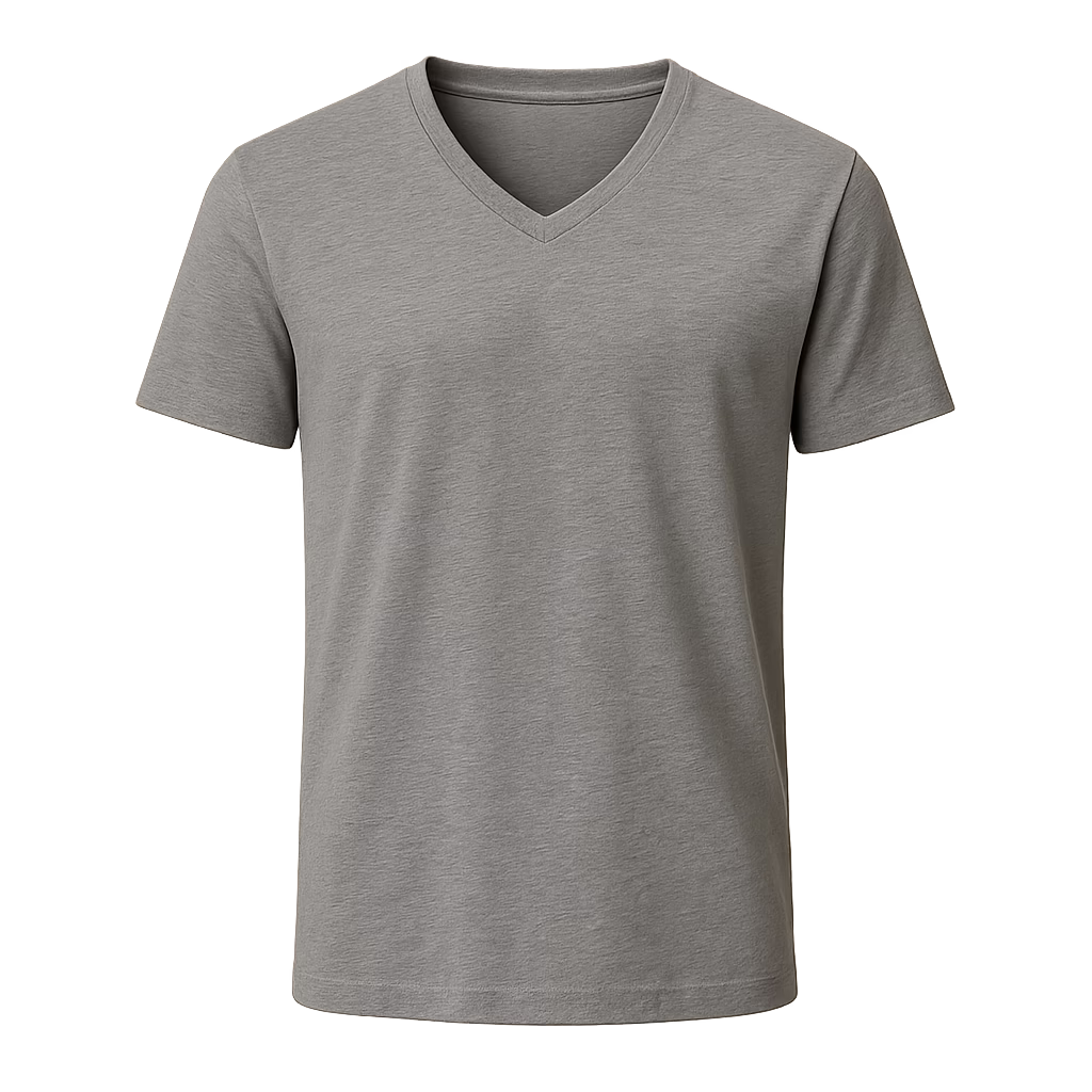 V-ringad T-shirt i premiumkvalitet